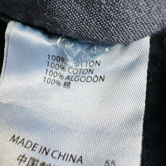 Brandy Melville Womens Jemma Cargo Dark Gray Cotton Pants Small Medium NEW - Picture 12 of 14